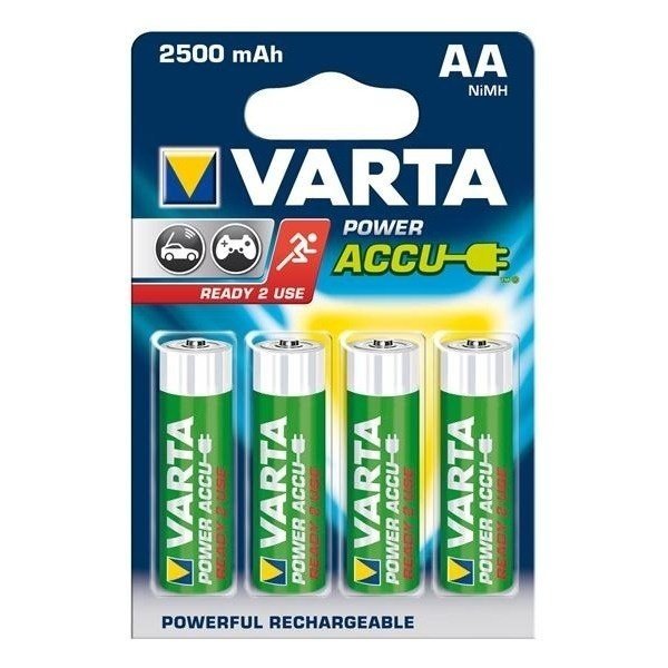 Аккумулятор VARTA RECHARGEABLE ACCU AA 2400mAh BLI 4 NI-MH (READY 2 USE)
